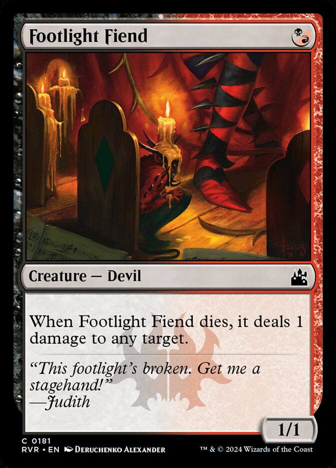 Footlight Fiend (Ravnica Remastered)
