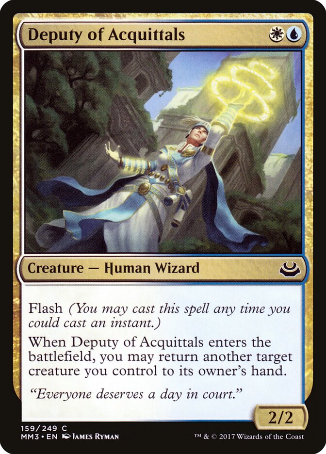 Deputy of Acquittals (Modern Masters 2017)