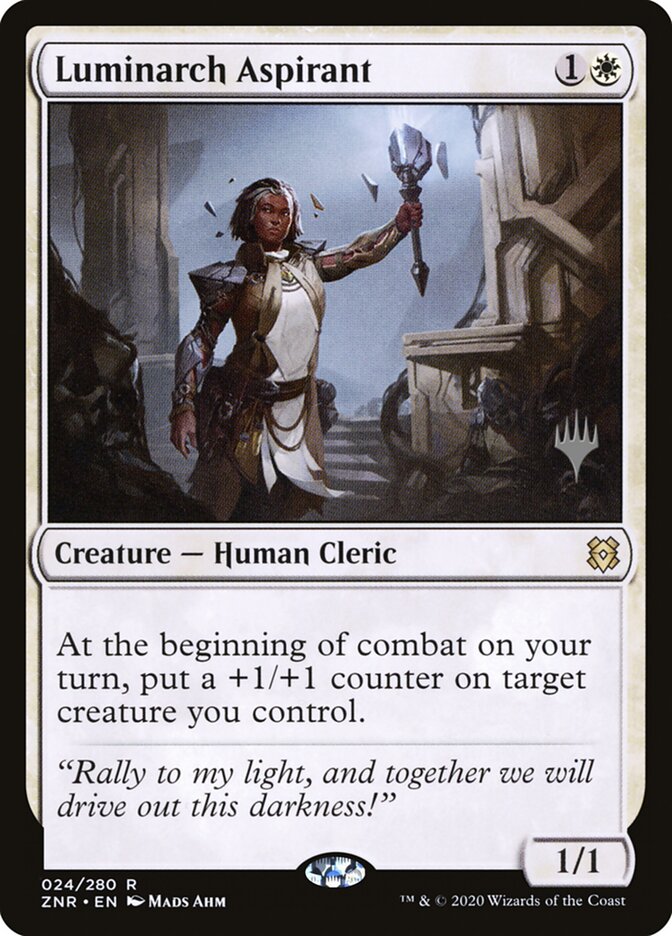 Luminarch Aspirant (Zendikar Rising Promos)
