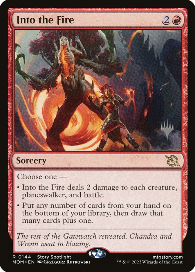 Into the Fire (March of the Machine Promos)