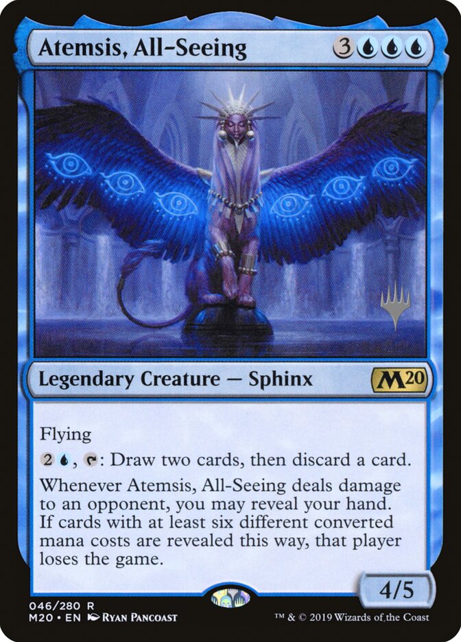 Atemsis, All-Seeing (Core Set 2020 Promos)