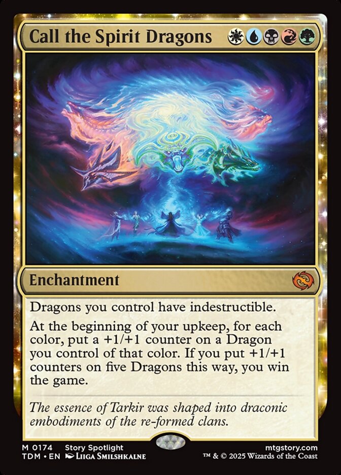 Call the Spirit Dragons (Tarkir: Dragonstorm)