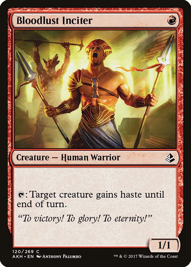 Bloodlust Inciter (Amonkhet)