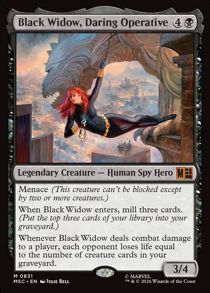 Black Widow, Daring Operative (Marvel Super Heroes Commander)