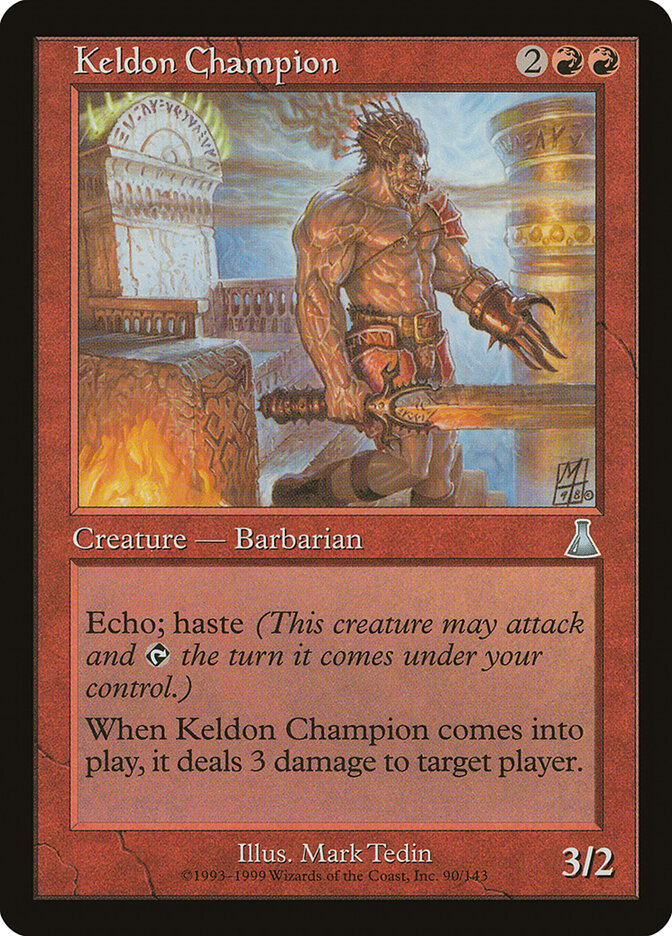 Keldon Champion (Urza's Destiny)