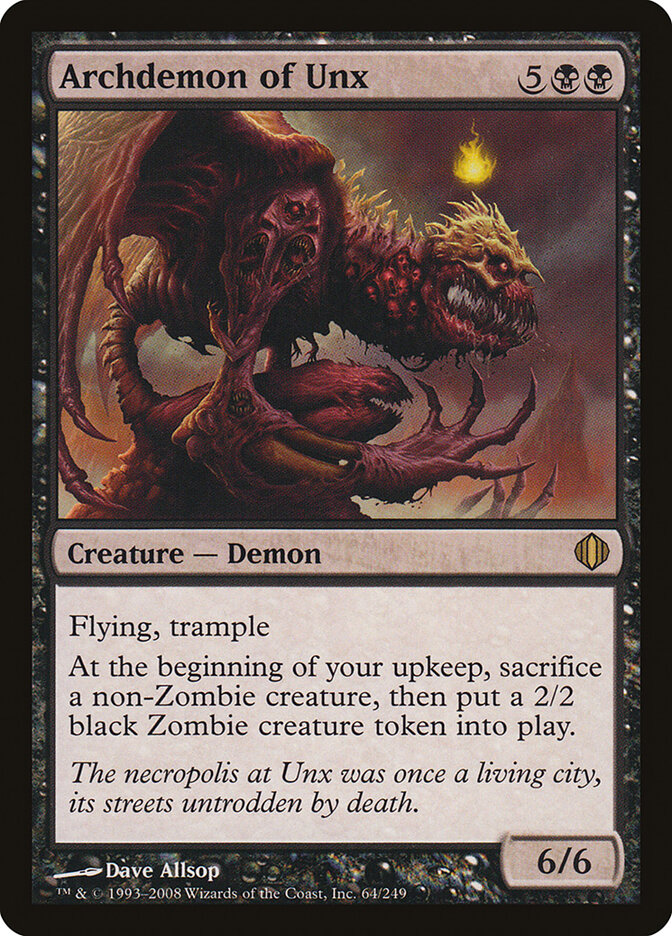 Archdemon of Unx (Shards of Alara)