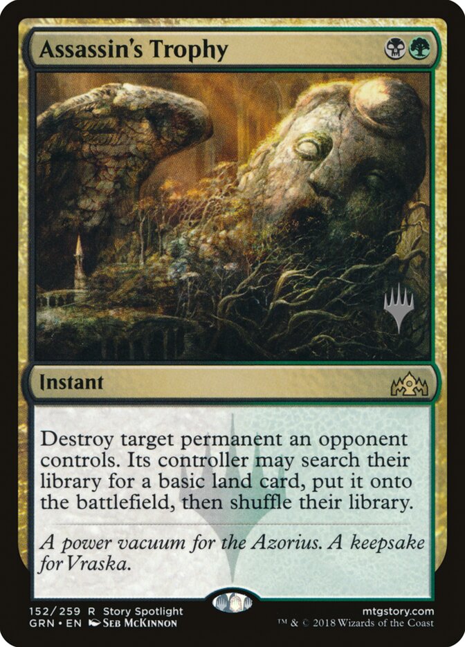 Assassin's Trophy (Guilds of Ravnica Promos)