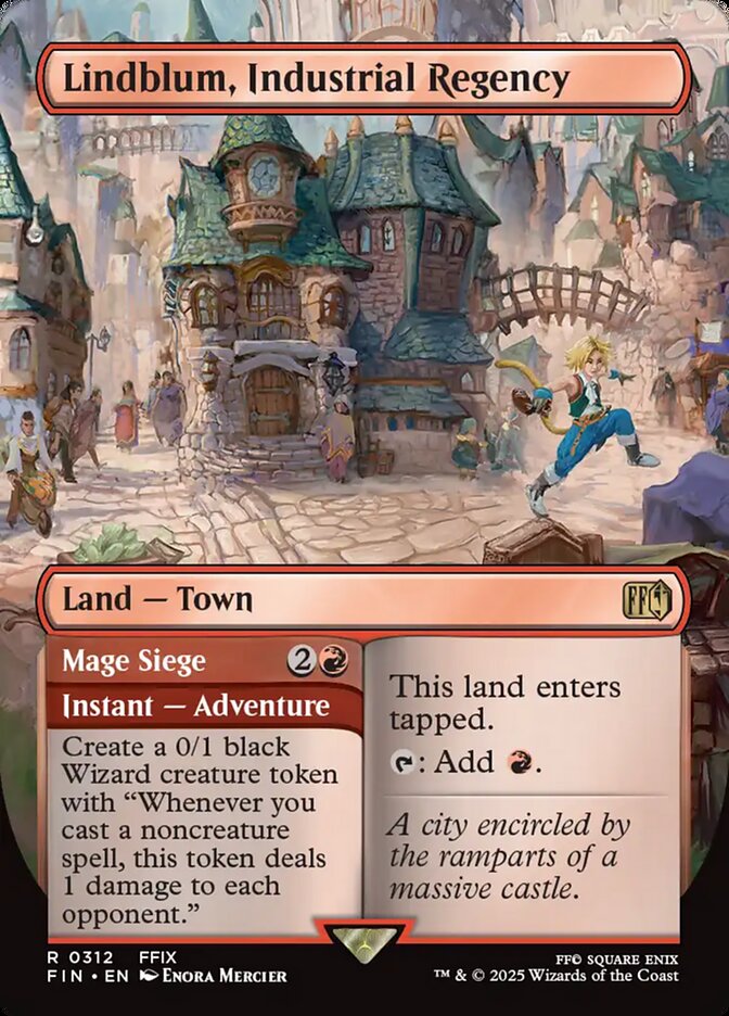 Lindblum, Industrial Regency // Mage Siege (Final Fantasy)