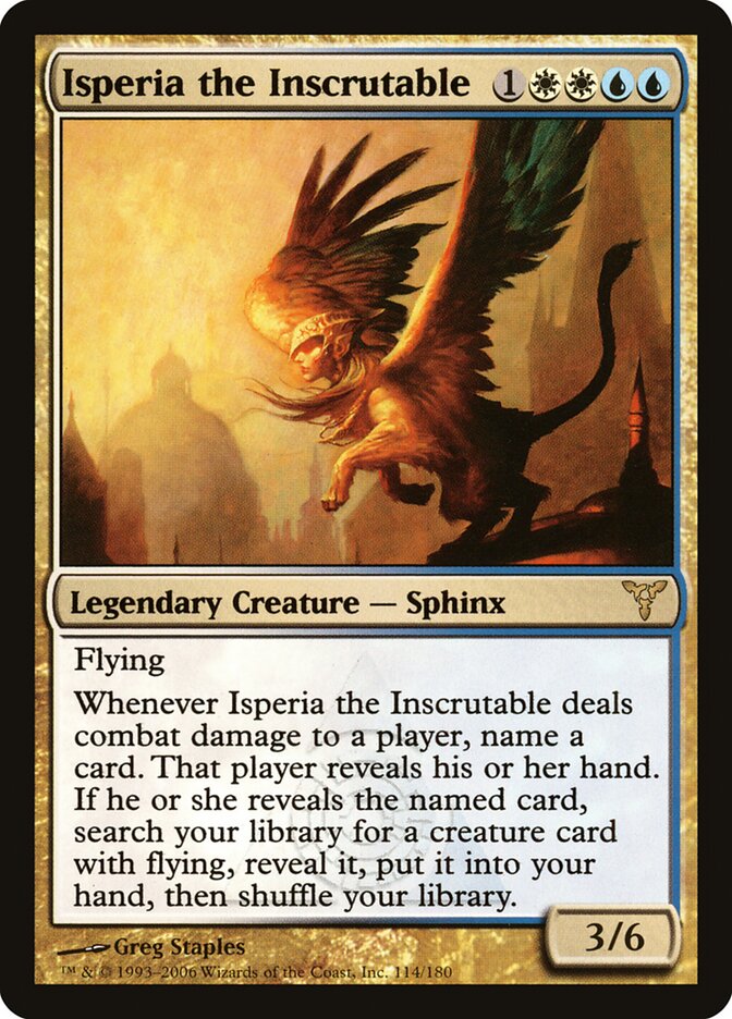 Isperia the Inscrutable (Dissension)