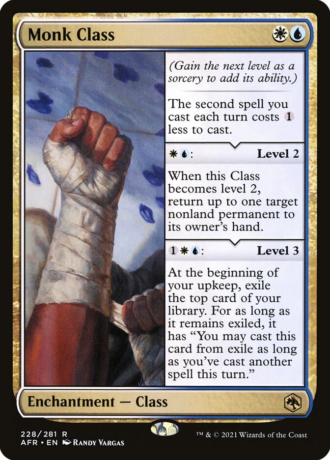 Monk Class (Adventures in the Forgotten Realms)