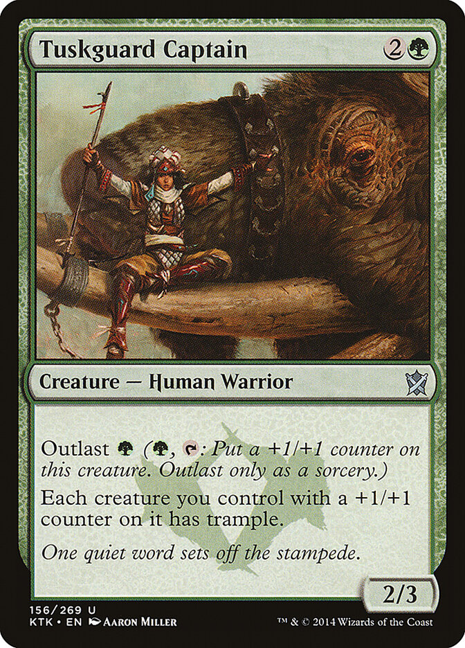 Tuskguard Captain (Khans of Tarkir)
