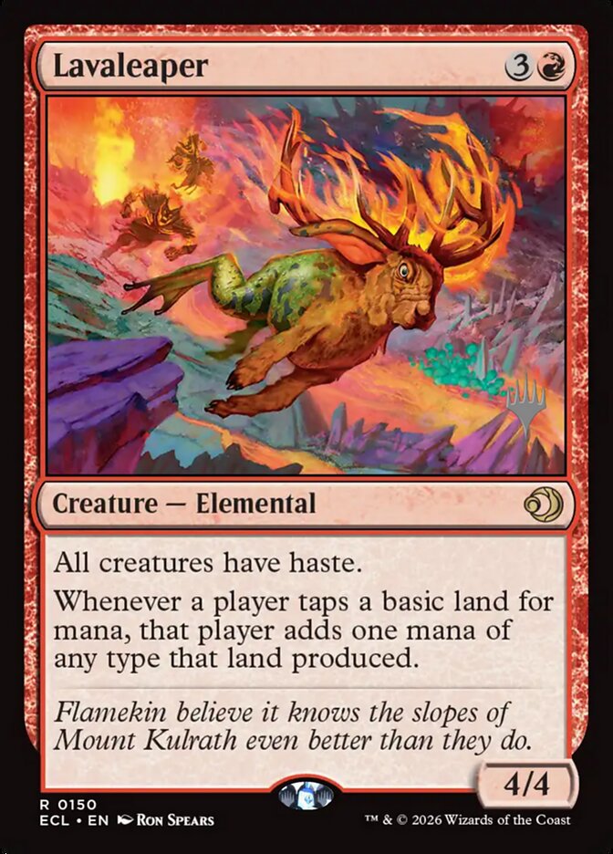 Lavaleaper (Lorwyn Eclipsed Promos)