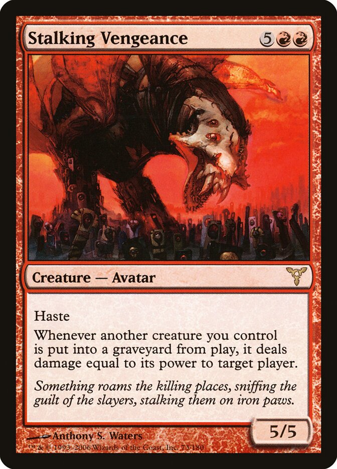 Stalking Vengeance (Dissension)
