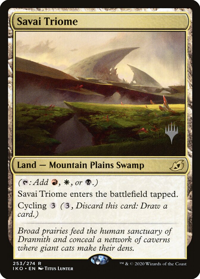 Savai Triome (Ikoria: Lair of Behemoths Promos)