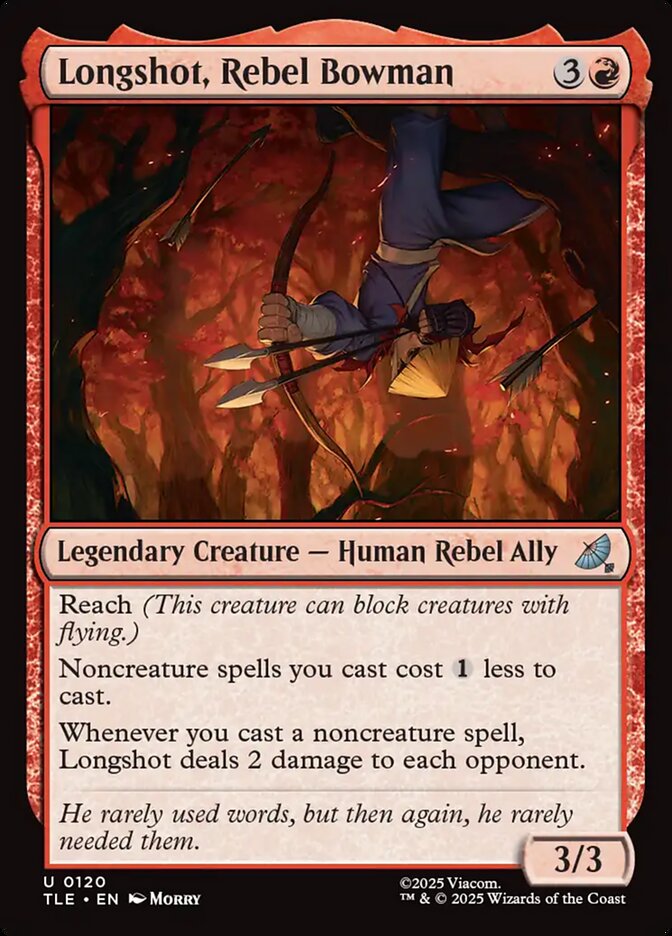 Longshot, Rebel Bowman (Avatar: The Last Airbender Eternal)