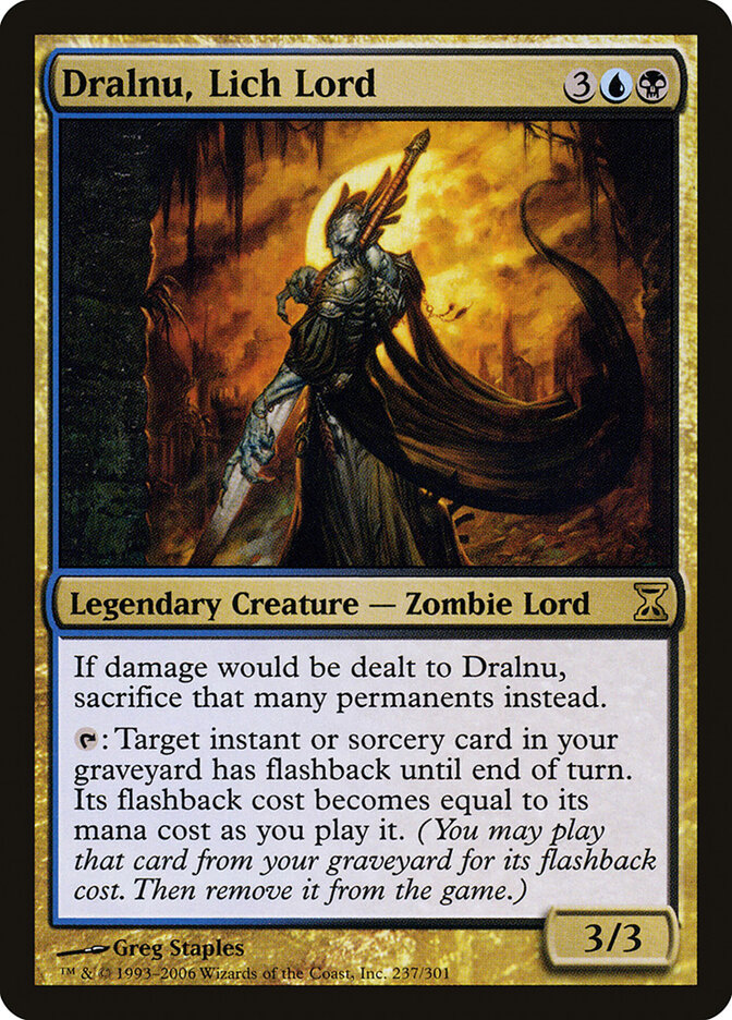 Dralnu, Lich Lord (Time Spiral)