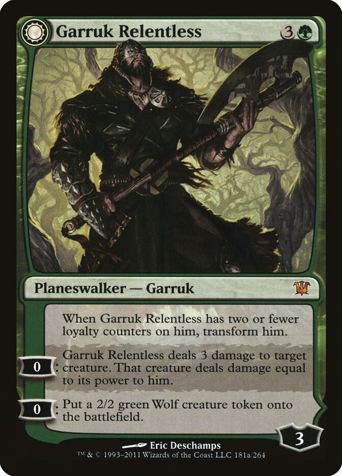Garruk Relentless (Innistrad)