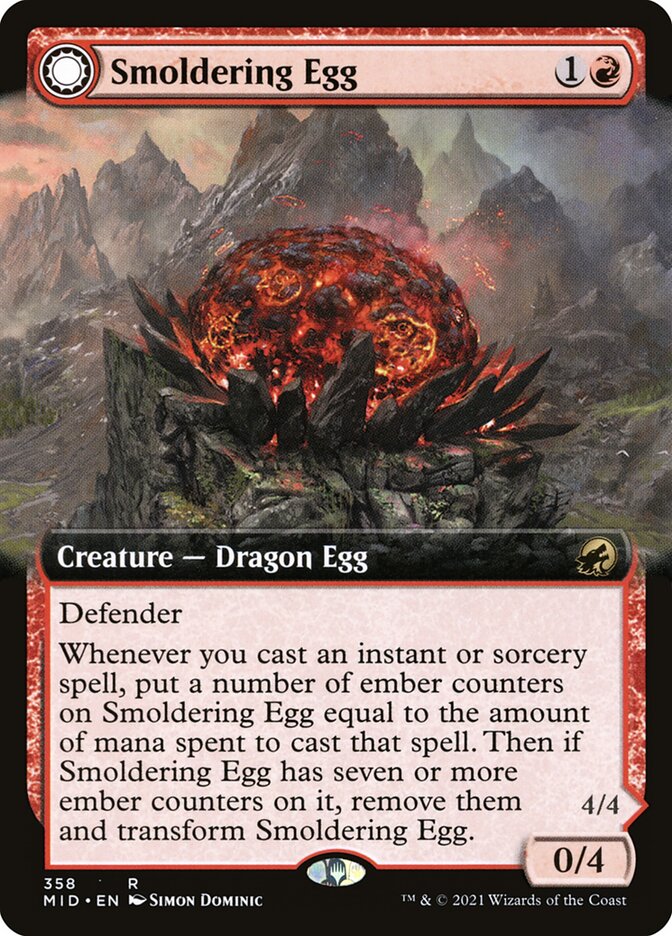 Smoldering Egg (Innistrad: Midnight Hunt)