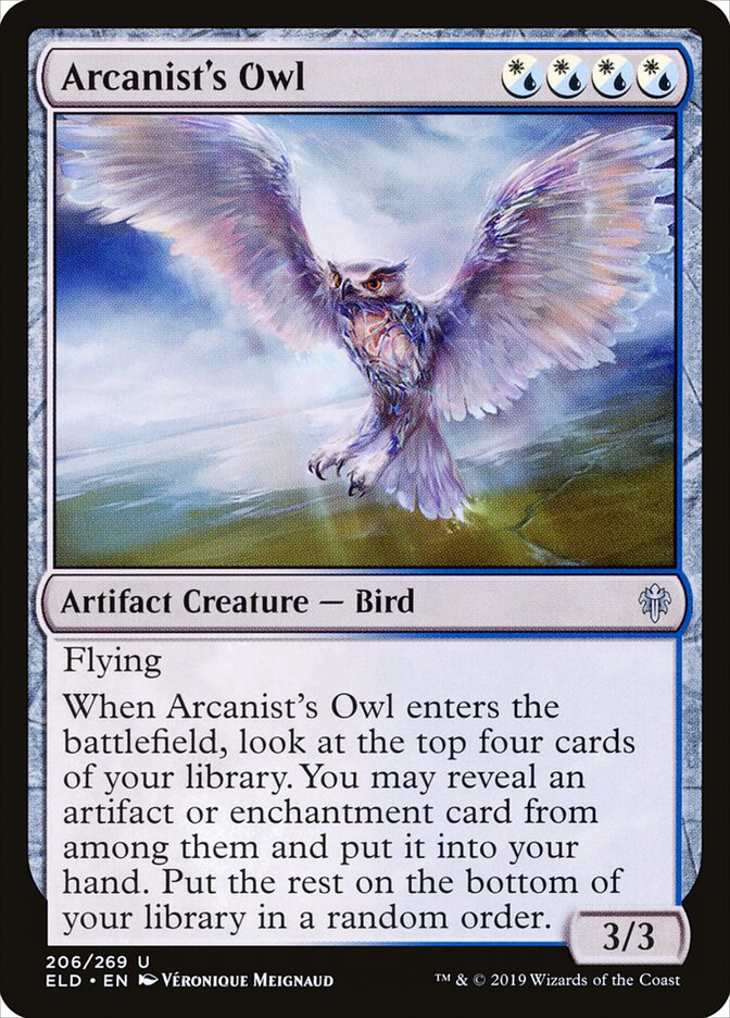 Arcanist's Owl (Throne of Eldraine)