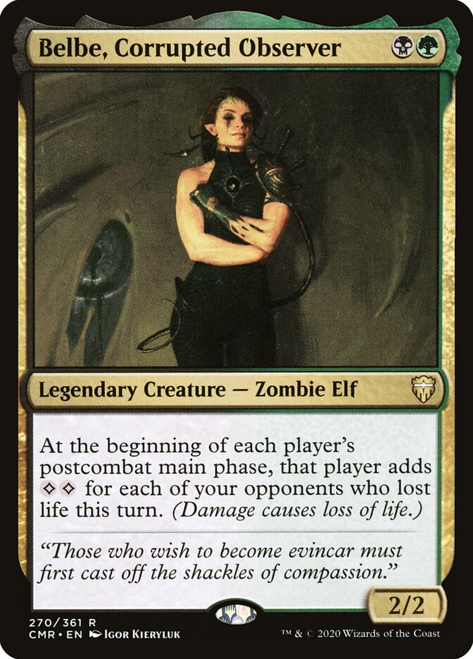 Belbe, Corrupted Observer (Commander Legends)