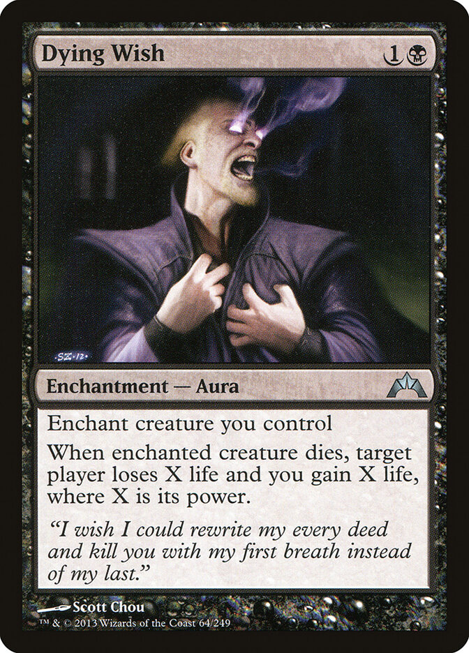 Dying Wish (Gatecrash)