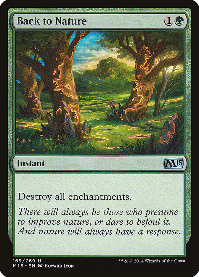 Back to Nature (Magic 2015)