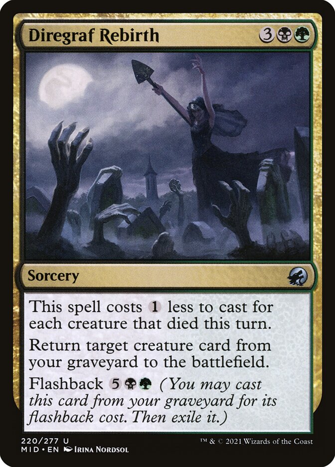 Diregraf Rebirth (Innistrad: Midnight Hunt)