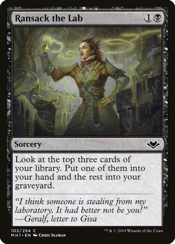 Ransack the Lab (Modern Horizons)