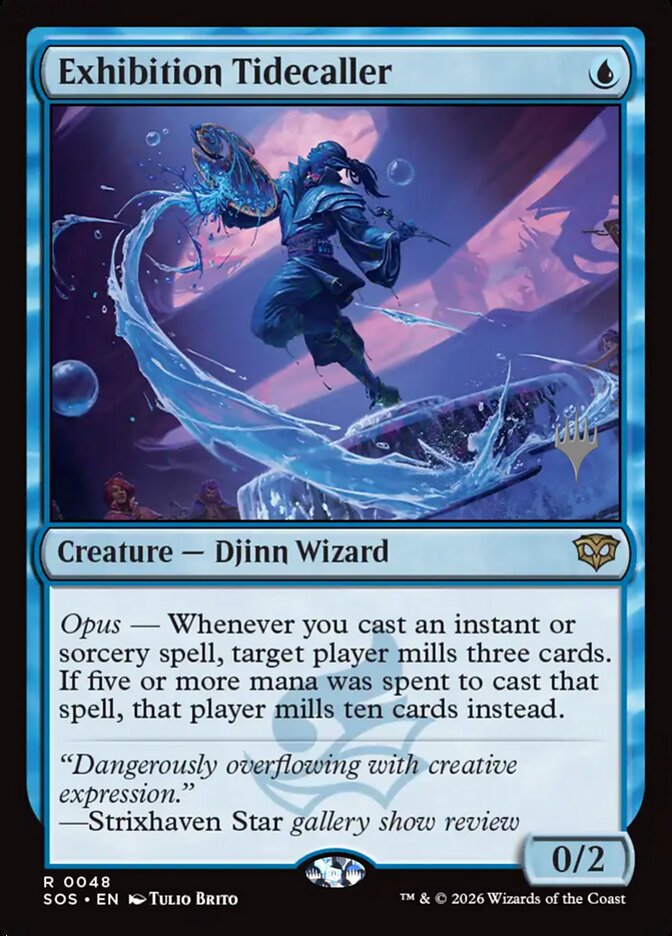 Exhibition Tidecaller (Secrets of Strixhaven Promos)