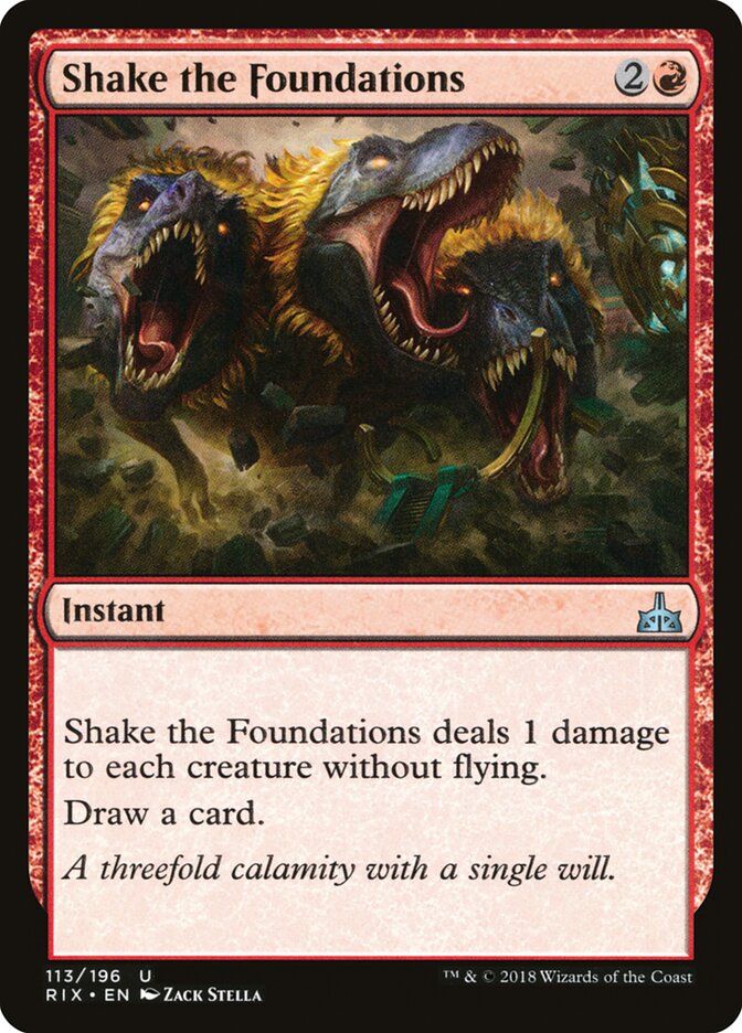 Shake the Foundations (Rivals of Ixalan)