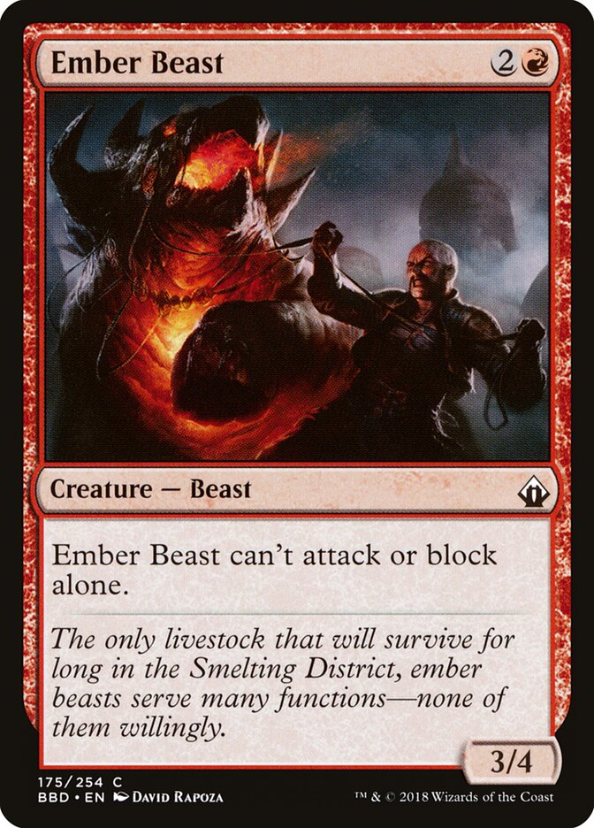 Ember Beast (Battlebond)