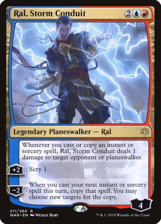 Ral, Storm Conduit (War of the Spark Promos)