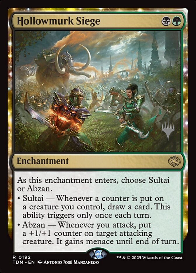 Hollowmurk Siege (Tarkir: Dragonstorm Promos)