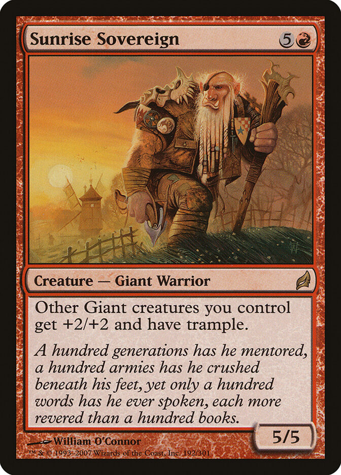 Sunrise Sovereign (Lorwyn)