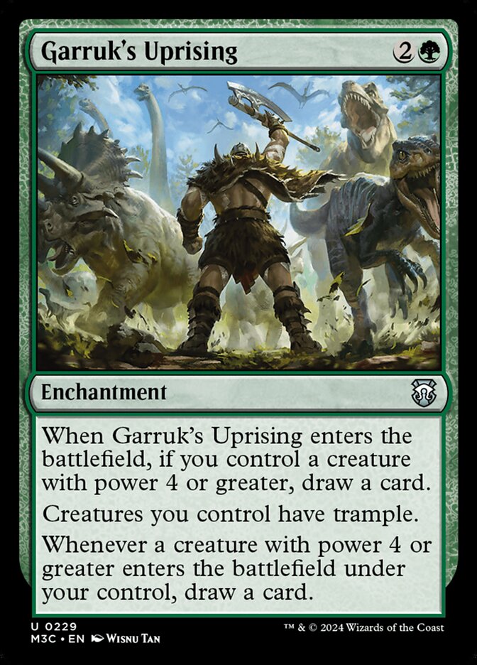 Garruk's Uprising (Modern Horizons 3 Commander)