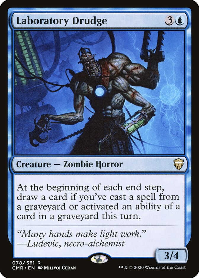 Laboratory Drudge (Commander Legends)