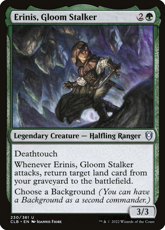 Erinis, Gloom Stalker (Commander Legends: Battle for Baldur's Gate)