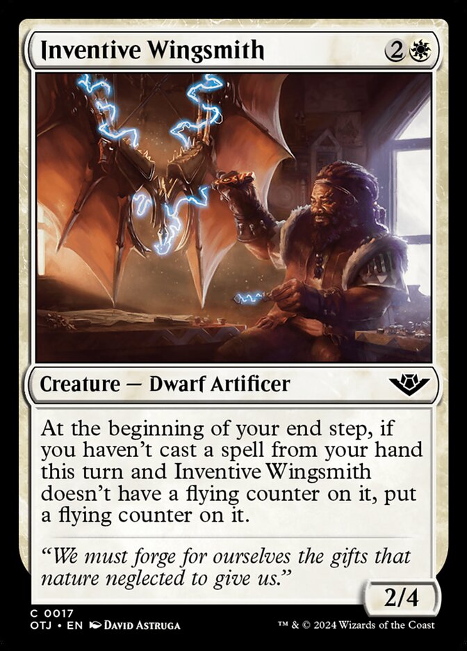 Inventive Wingsmith (Outlaws of Thunder Junction)