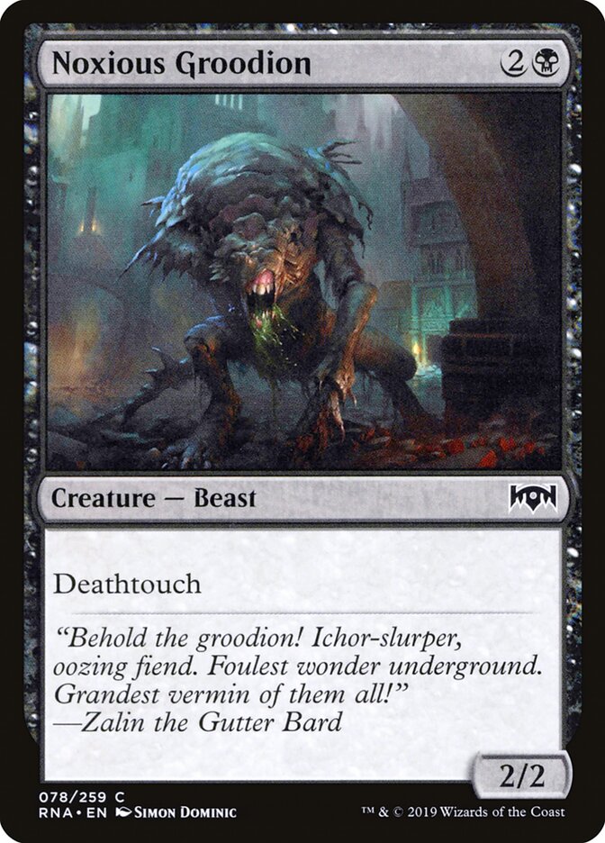 Noxious Groodion (Ravnica Allegiance)