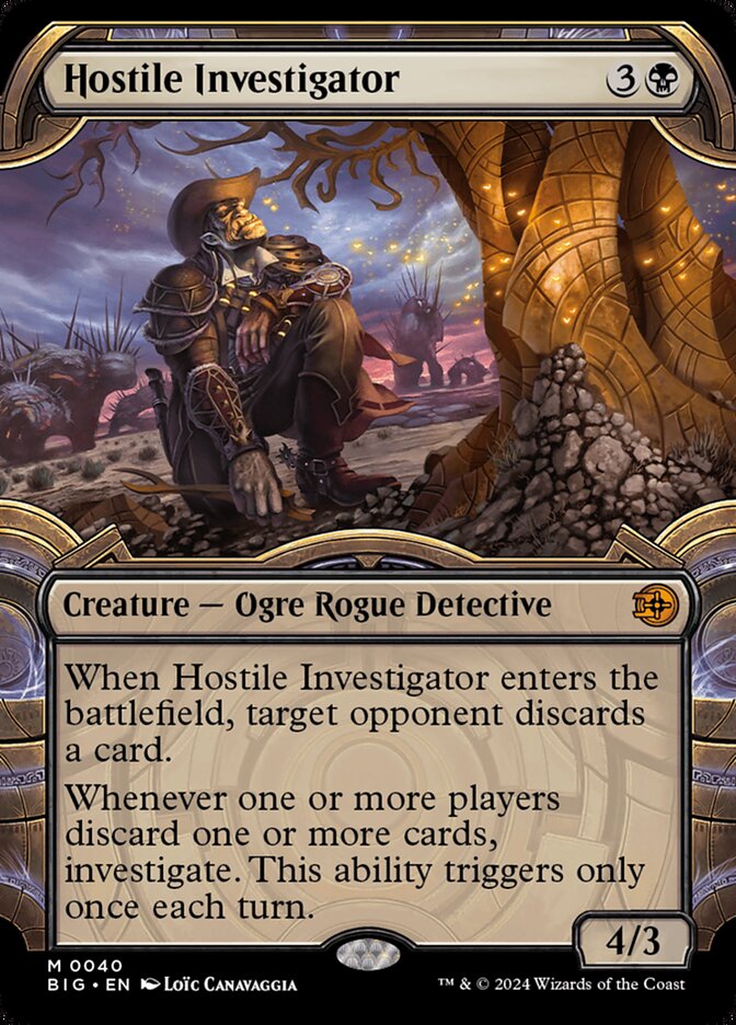 Hostile Investigator (The Big Score)