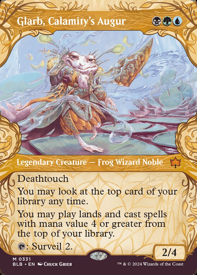 Glarb, Calamity's Augur (Bloomburrow)