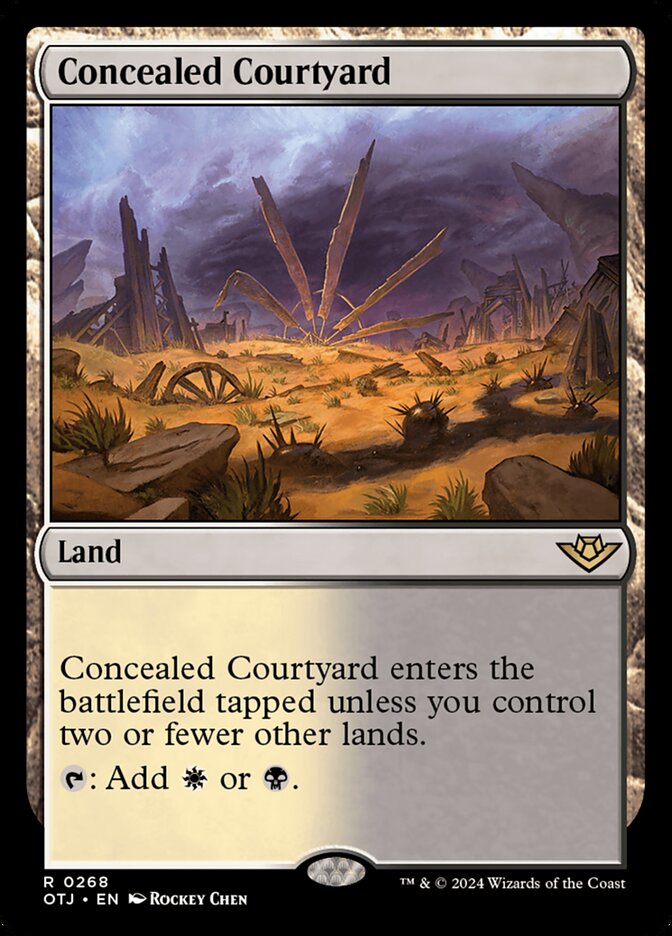 Concealed Courtyard (Outlaws of Thunder Junction)