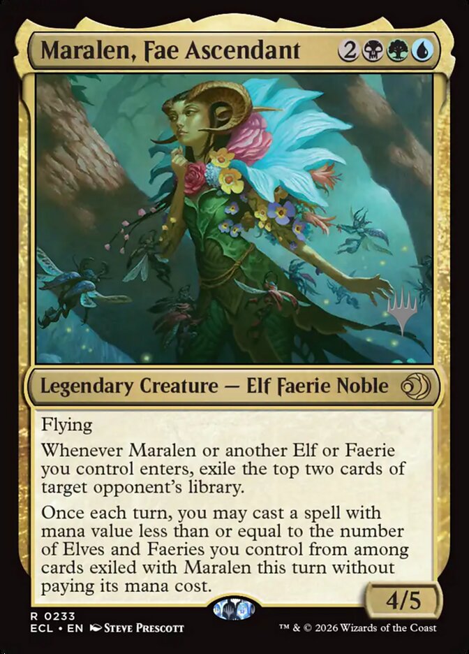 Maralen, Fae Ascendant (Lorwyn Eclipsed Promos)