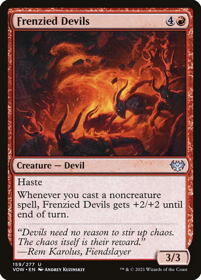 Frenzied Devils (Innistrad: Crimson Vow)