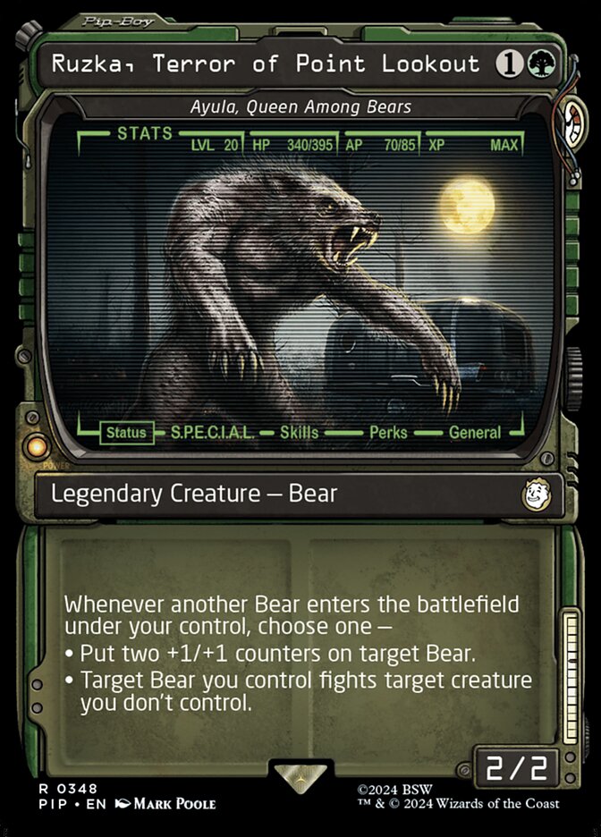 Ayula, Queen Among Bears (Fallout)