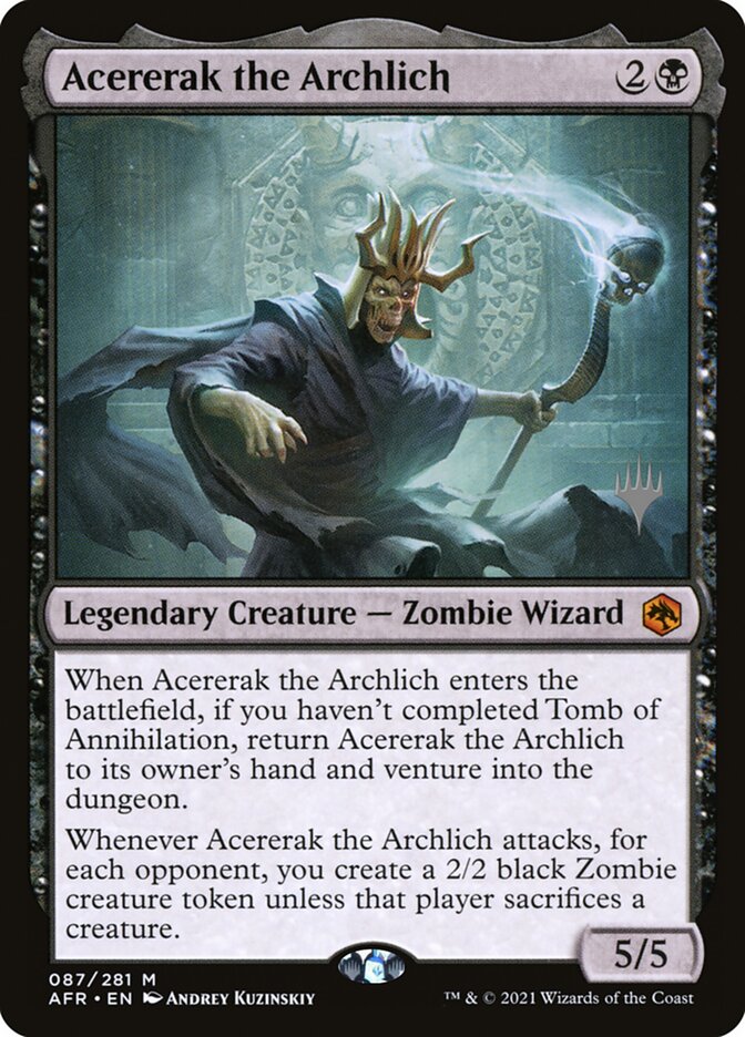 Acererak the Archlich (Adventures in the Forgotten Realms Promos)