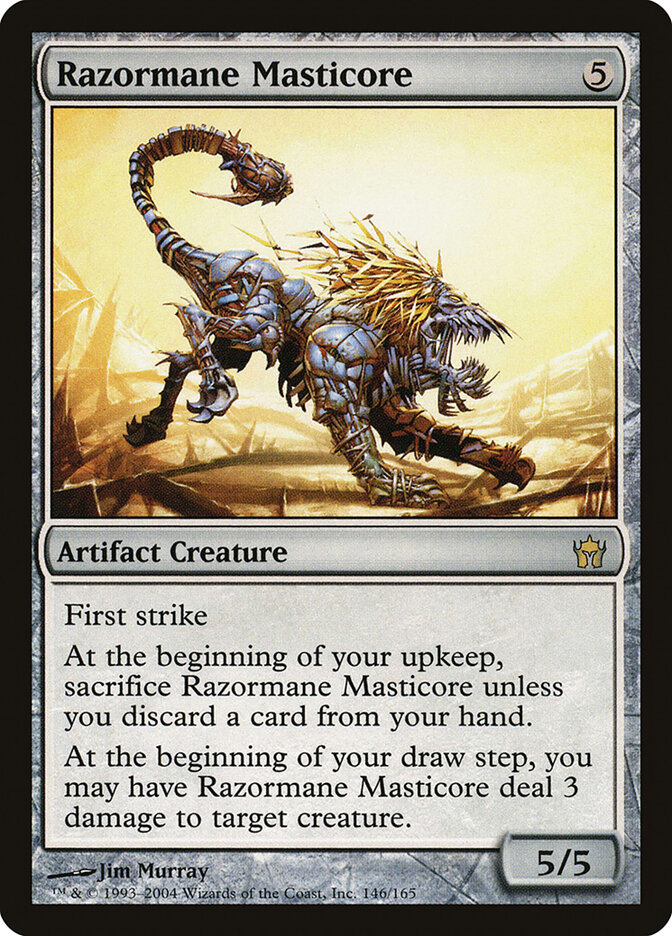 Razormane Masticore (Fifth Dawn)