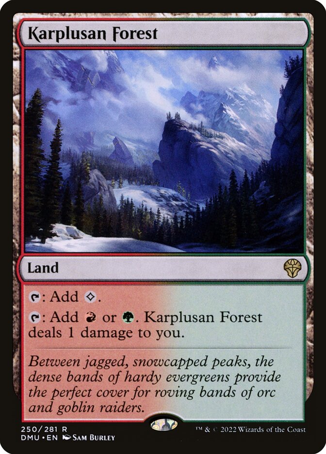 Karplusan Forest (Dominaria United)