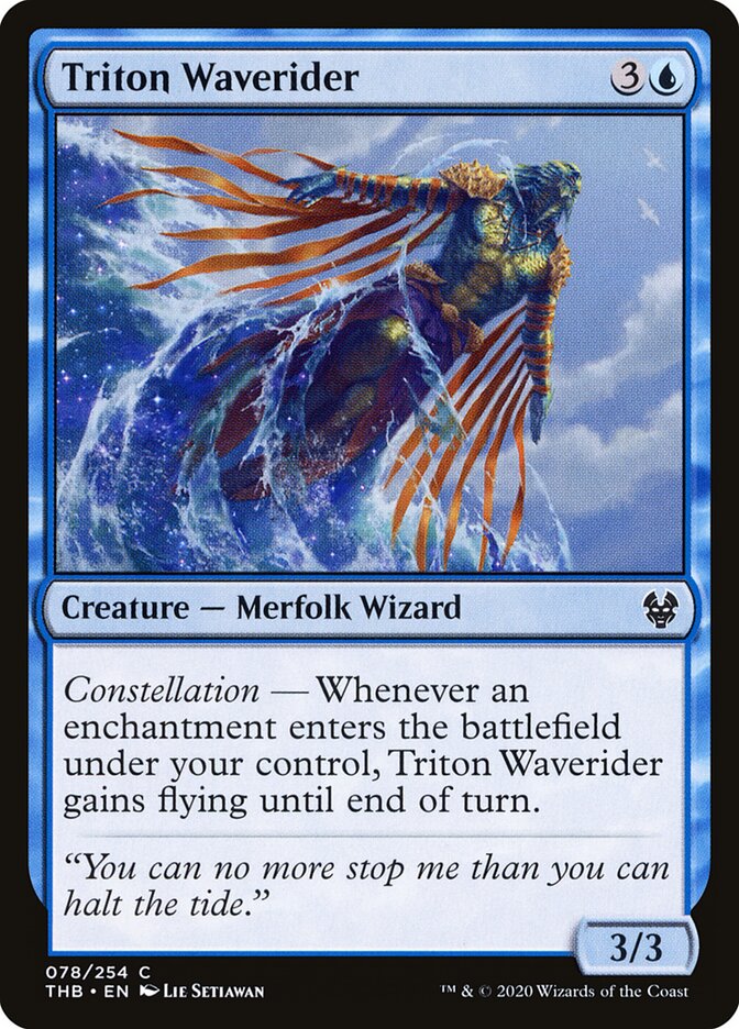 Triton Waverider (Theros Beyond Death)