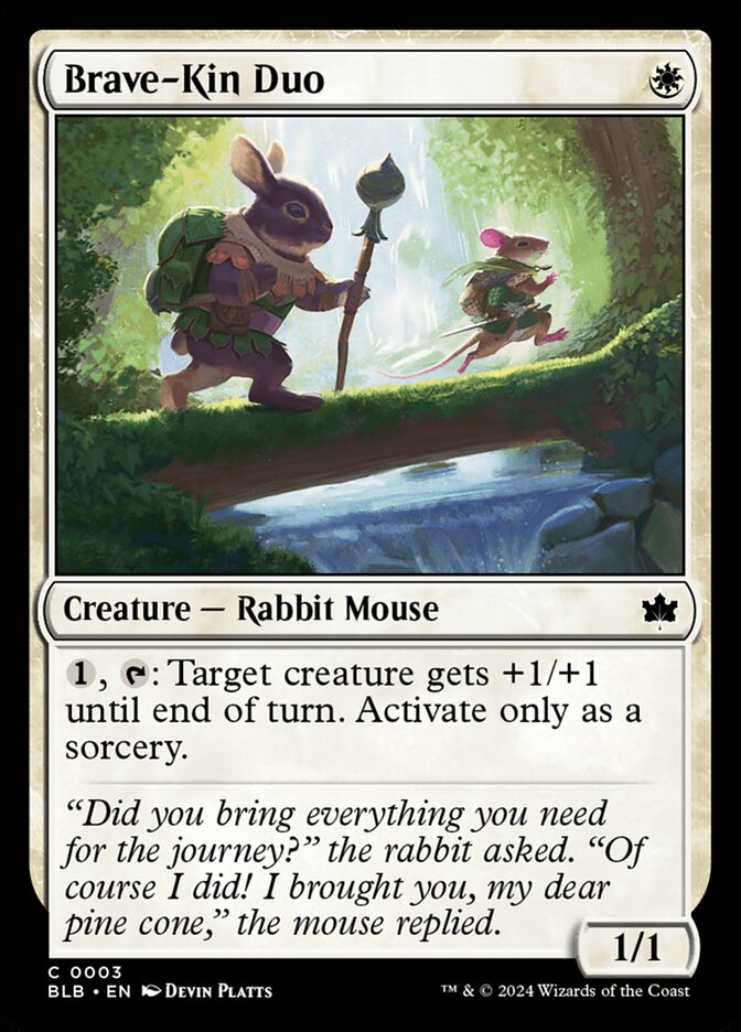 Brave-Kin Duo (Bloomburrow)